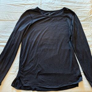 Zella Large Workout Shirt Long Sleeve